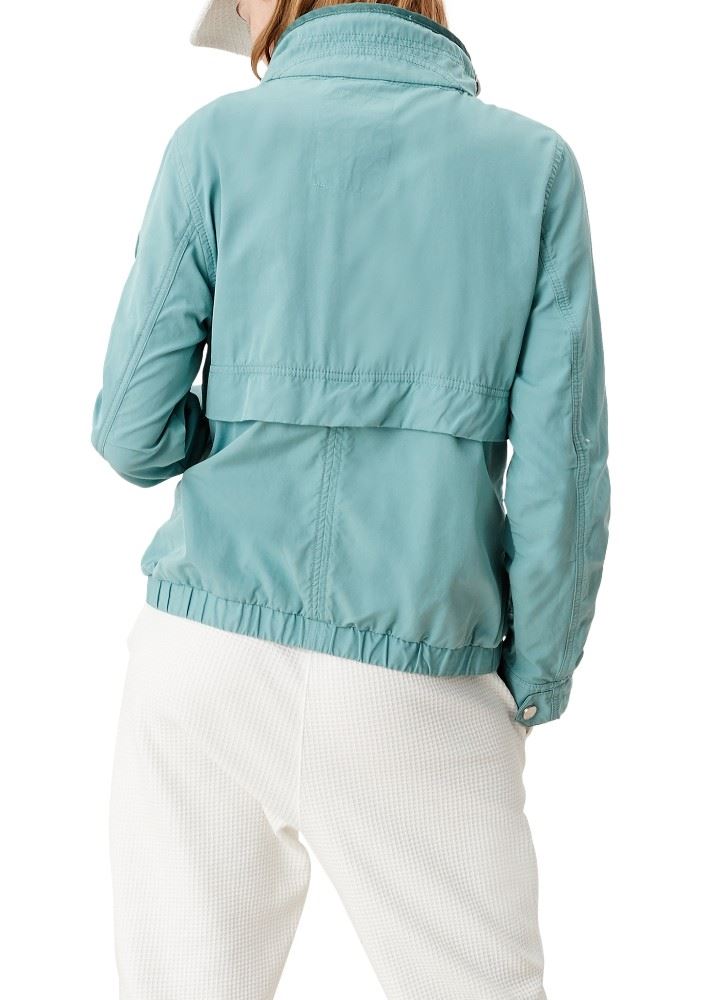 QS designed by Jacke Übergang  Twillstruktur blau grün beige grau S15 2109534 L | 6553 petrol | 