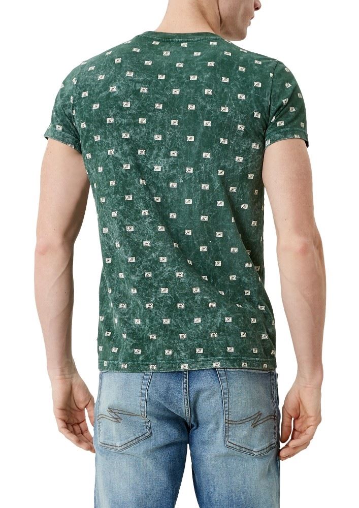 QS designed by Jerseyshirt mit Waschung 2111891 XS | 78A0 seagrass | 