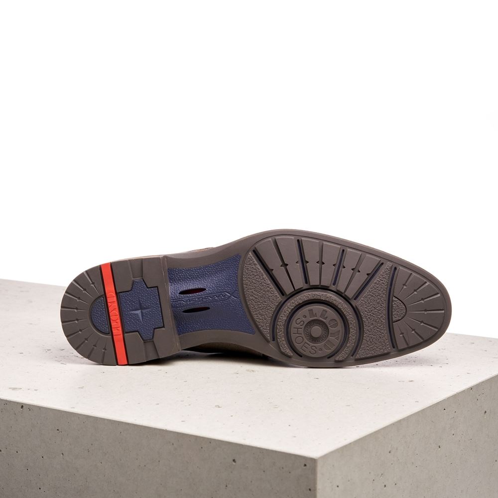 LLOYD MARCUS Stiefelette Leder grau S21 21-660-11 