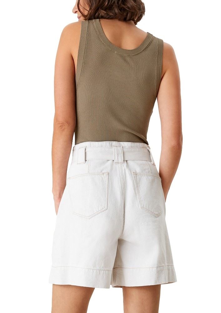 s.Oliver Top aus Rippstoff 2113475 38 | 7299 dusty oliv | 