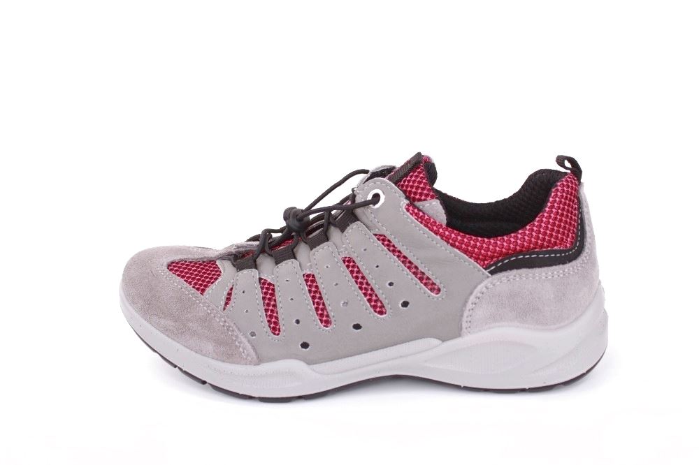 IMAC Damen Halbschuh Wanderschuh Schnellschnürung blau grau S12 156650 38 | grigio/fucsia | 