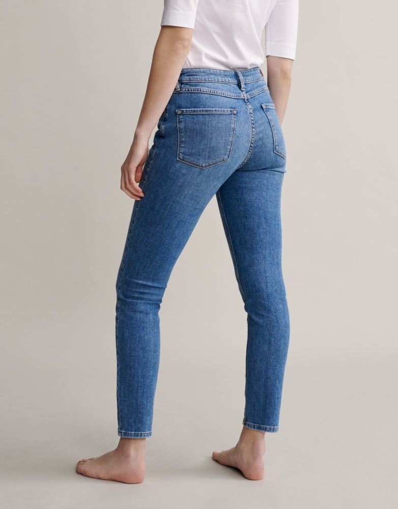 OPUS Skinny Jeans Elma mid blue 216205650#O1009 