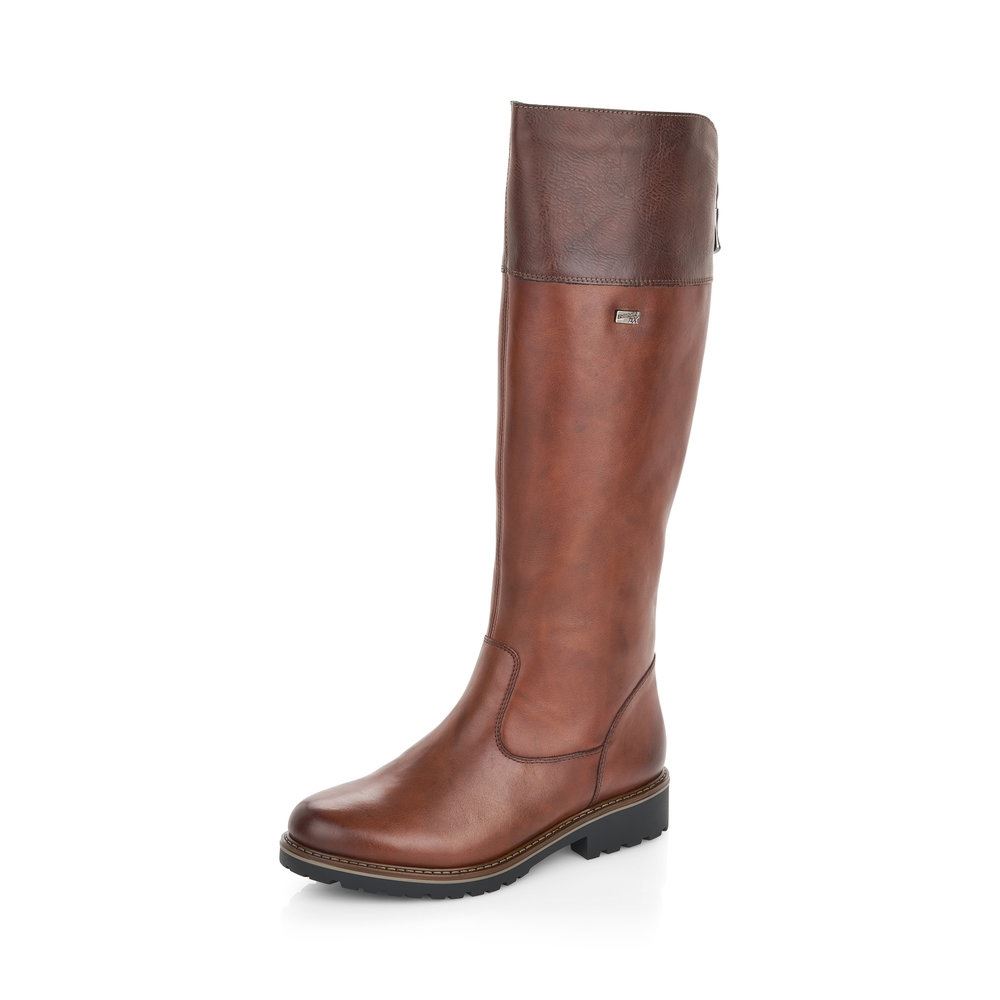 Remonte Stiefel Leder TEX- Membran Vario-Schaft braun S21 R6581-22 36 | chestnut/brasil | G