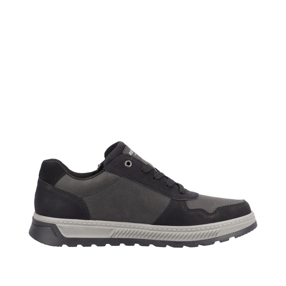 Rieker Antistress Herren Sneaker Schnürschuh Extraweite schwarz S23 37029-00 