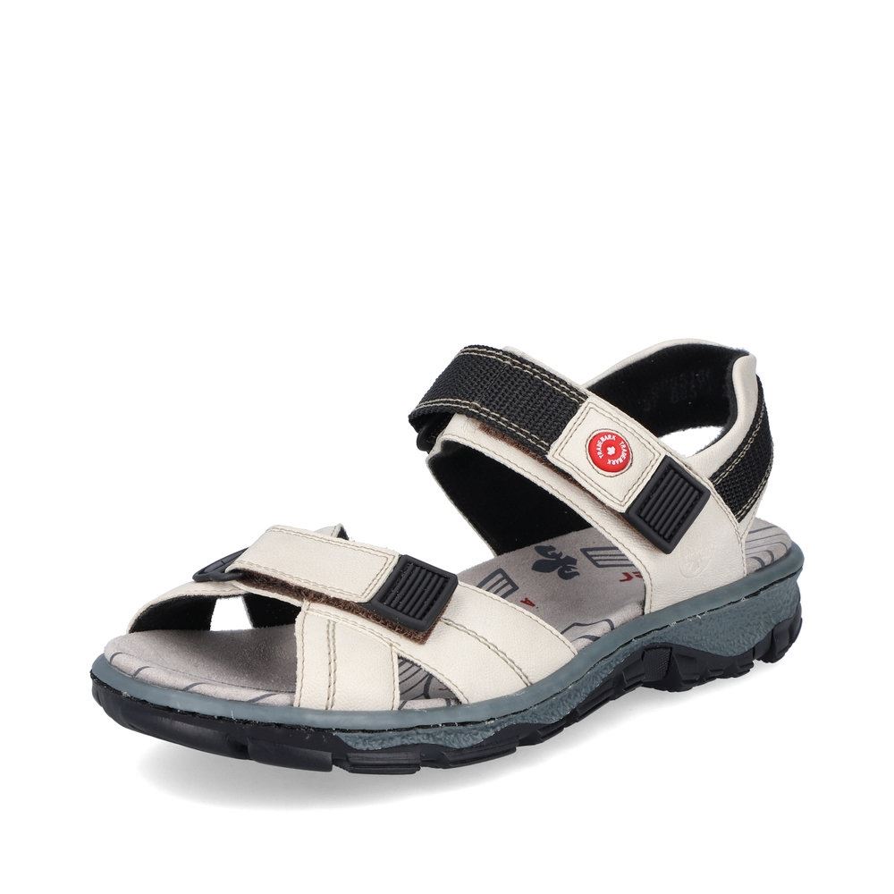 Rieker Damen Trekkingsandalen perlweiß S13  68851-80 