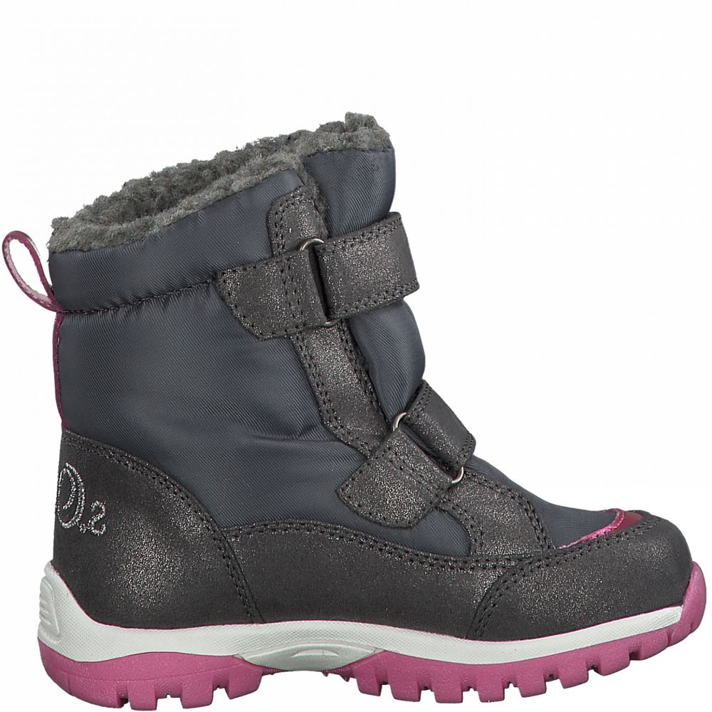 s.Oliver Mädchen Winterboots Tex - Membran S20 5-5-36416-25 28 | 201 GREY COMB | 