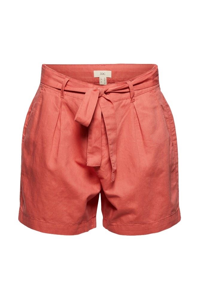 edc shorts Leinenmix rot  041CC1C311 