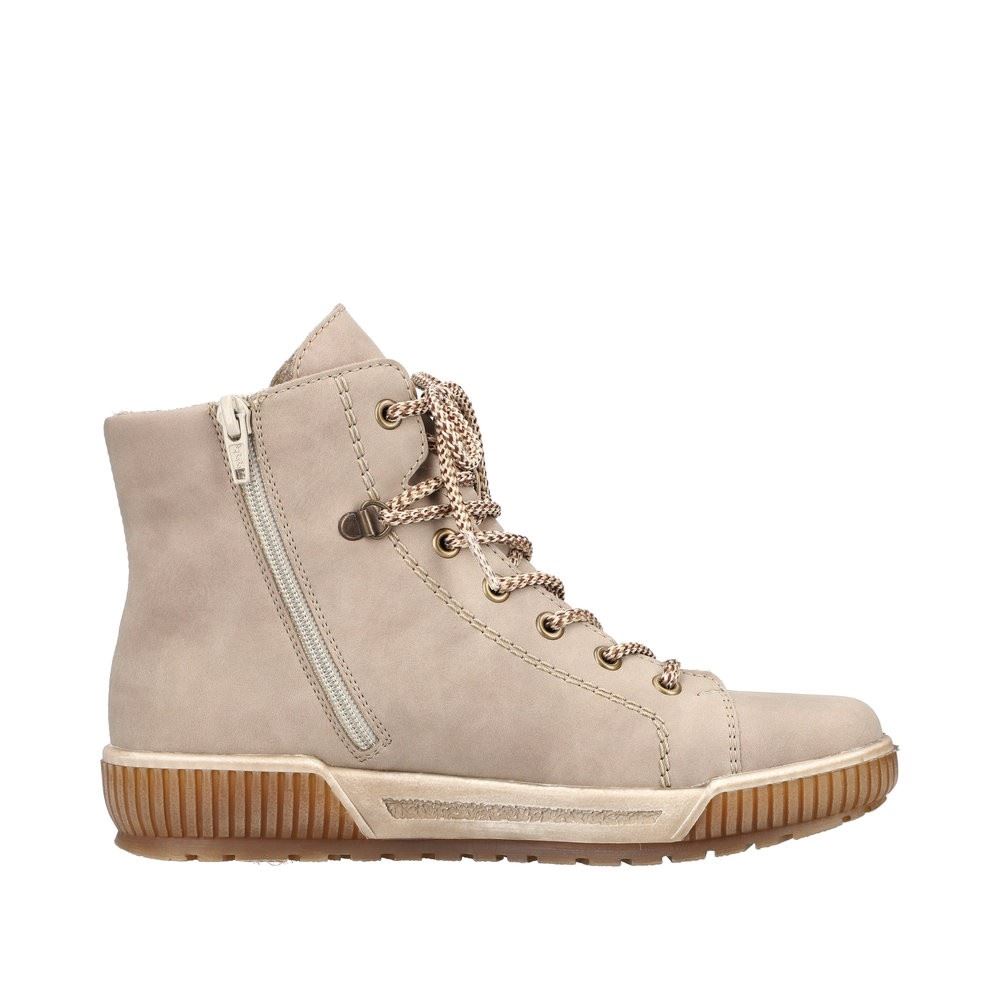 Rieker Antistress Damen Schnürboot Warmfutter beige S22 N0730-64 