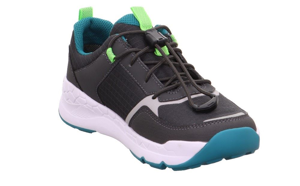 SUPERFIT FREE RIDE Sneaker Grau Grün Gore-Tex Membran wasserdicht 1-000550-2000 37 | grau/hellgrün | 
