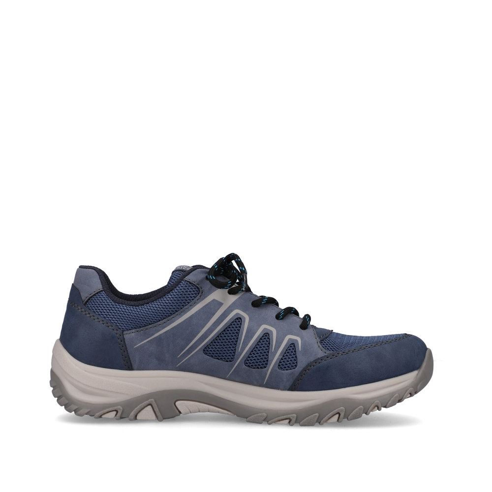 Rieker Antistress Damen Trekkingschuh Outdoorschuh TEX- Membran blau S13 M9601-14 