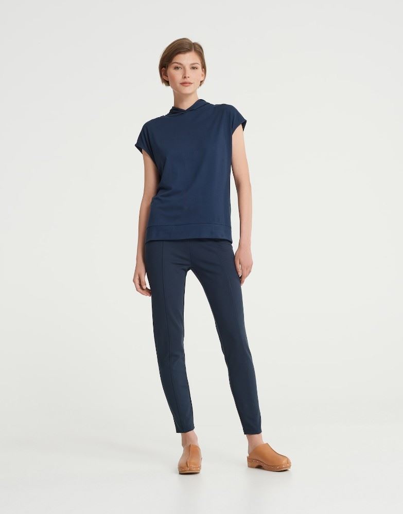OPUS Shirt SASTATU Kapuze blau S22 246189269100 40 | 60007 blue shad | 
