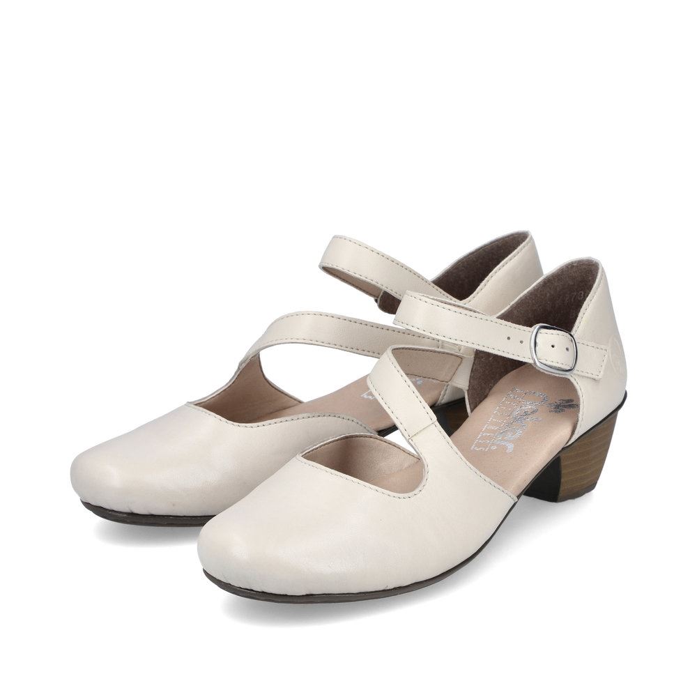 Rieker Damen Pumps cremeweiß S13  41780-80 