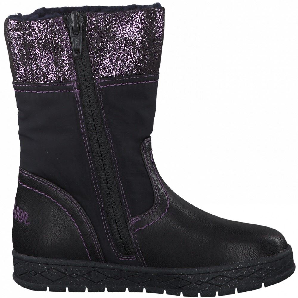 s.Oliver Winterstiefel Kinder 5-5-36604-23 25 | 816 BLUE COMB | 
