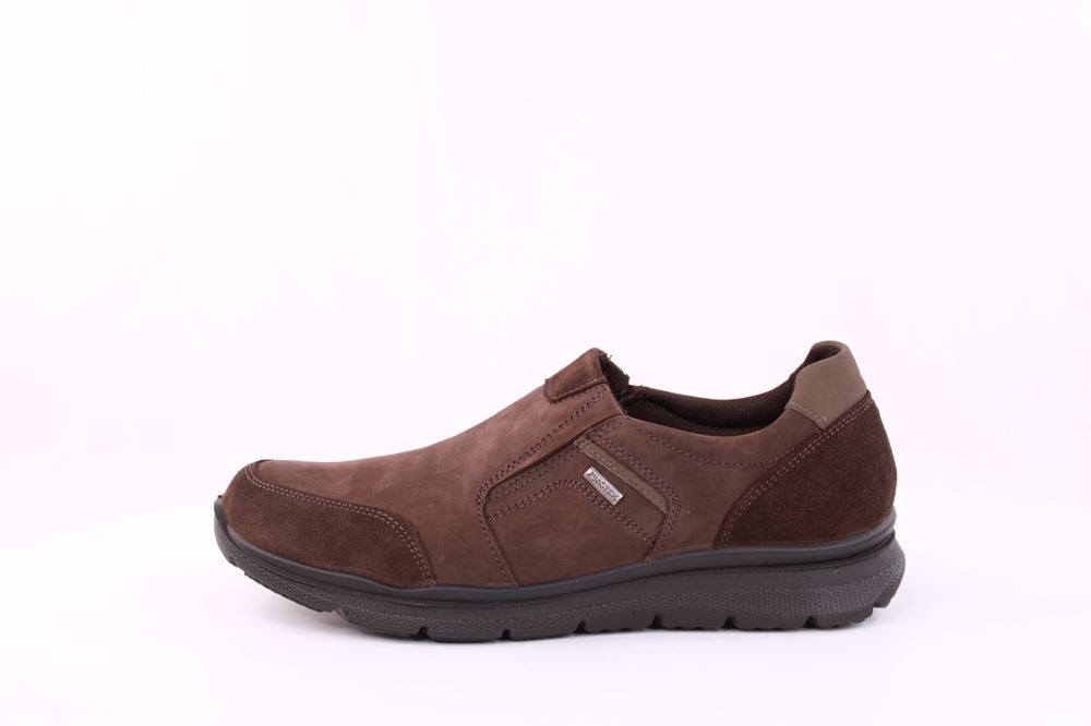 IMAC Herren Slipper Schlüpfschuh Nubukleder braun S21 803188 41 | caffe/marone | 