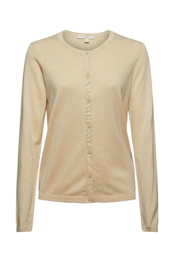 EDC Cardigan geknöpft beige 990CC1I311 XL | C274 BEIGE 5 | 