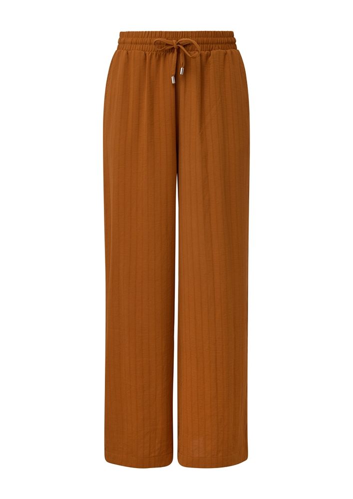 QS designed by Loose: Hose aus Seersucker S13 2131197 