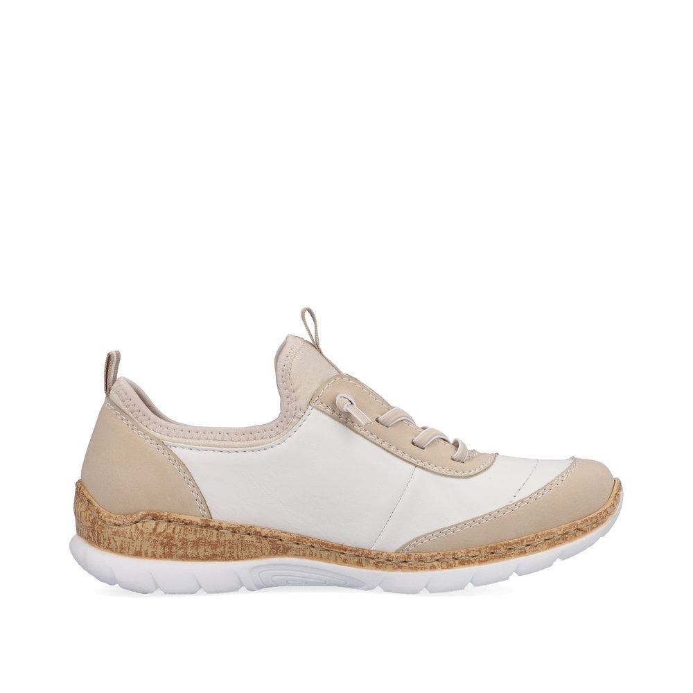 Rieker Antistress Damen Slipper Memosoft Decksohle beige S13 N4253-80 
