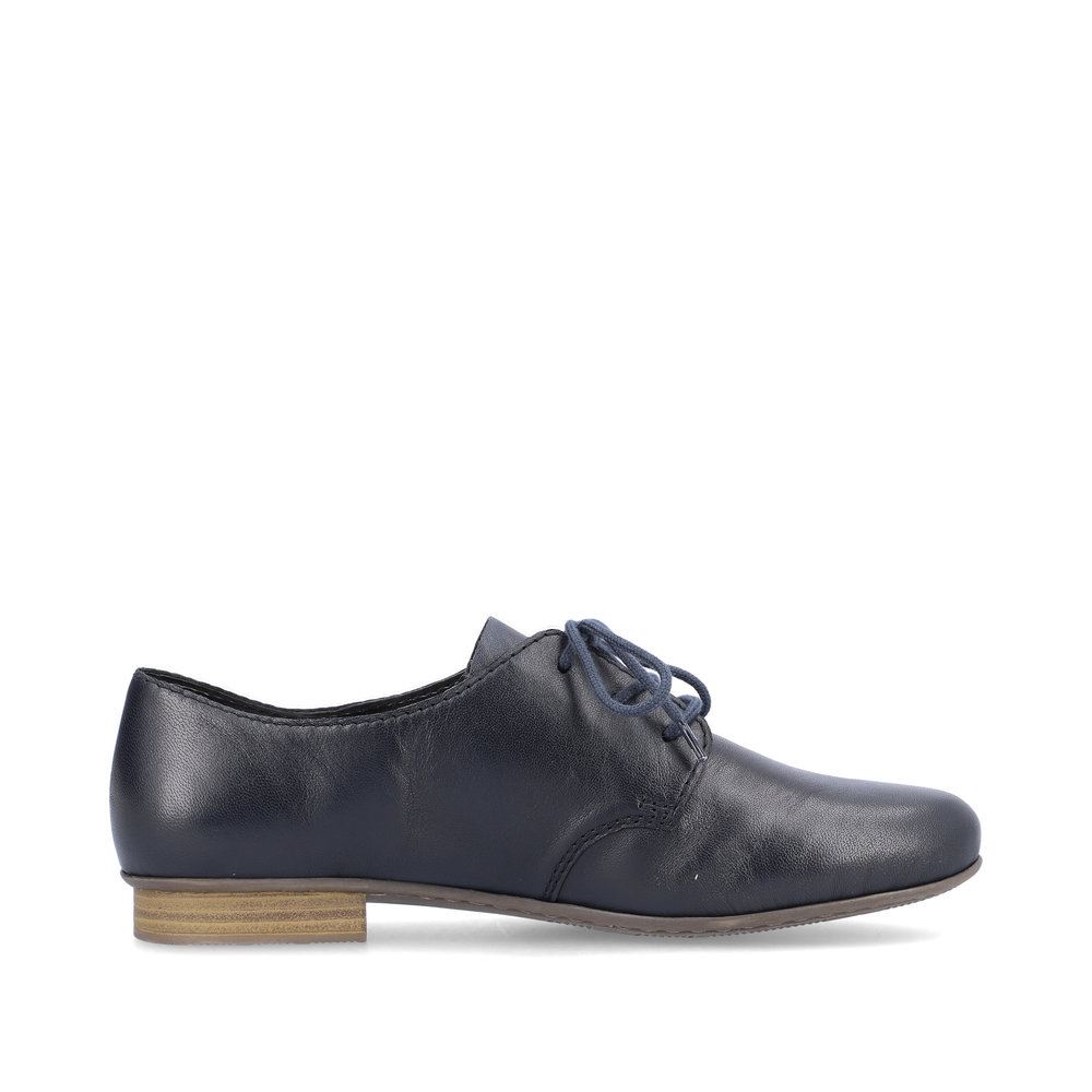 Rieker Antistress Damen Schnürschuh Leder klassisch blau S13 51900-14 
