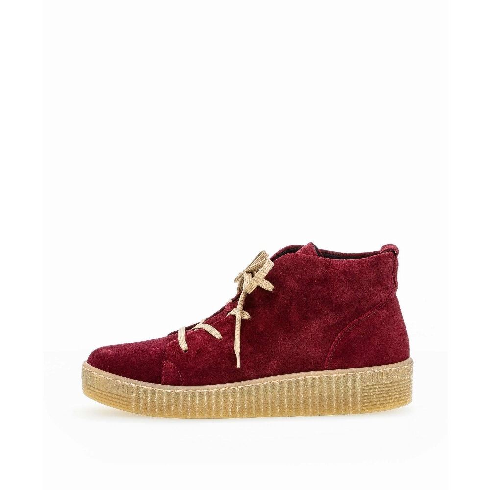 Gabor Sneaker Schnürung rot 33.736.15 6,5 | camino | 