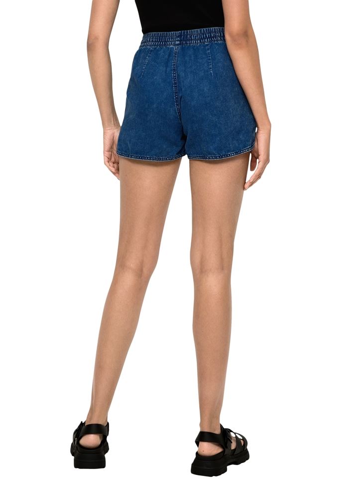 QS designed by Leichte Denimshorts aus Baumwolle blau S13  2131116 