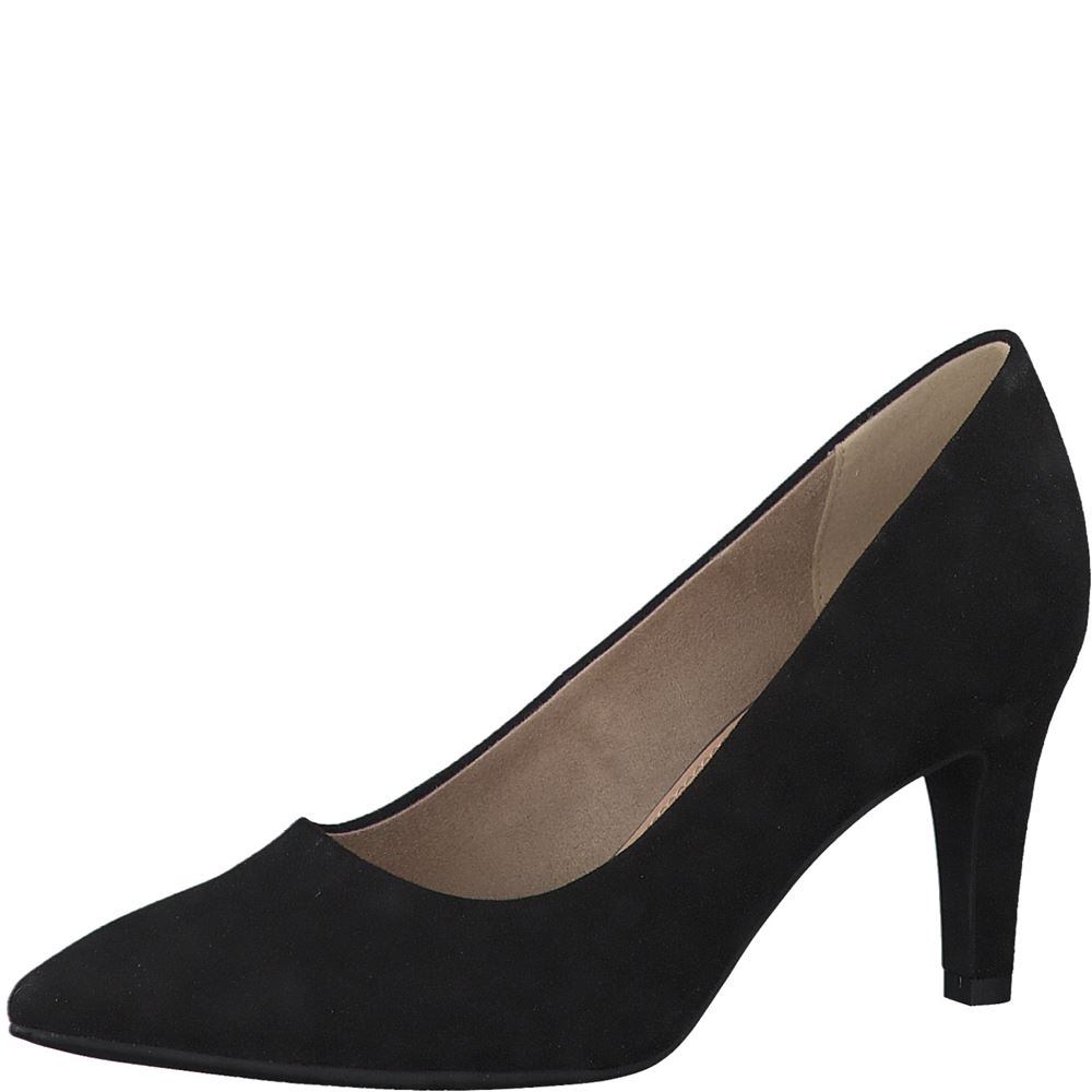s.Oliver Damen Pumps klassisch schwarz S22 5-5-22411-39 