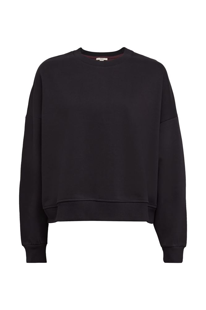 EDC Sweatshirt 110CC1J301 S | C001 BLACK | 