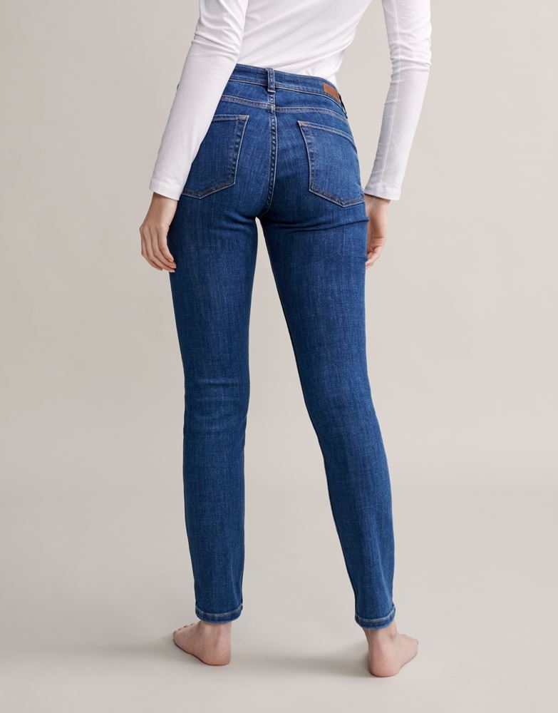OPUS Skinny Jeans Elma strong blue blau S22 247819066 