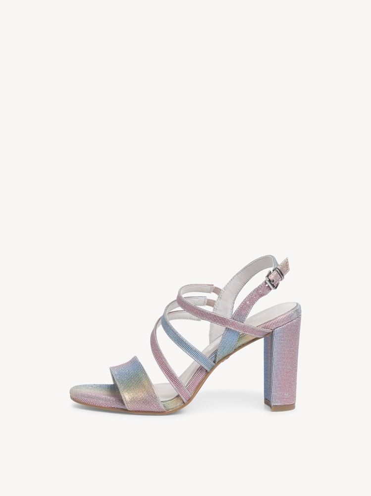 Marco Tozzi Sandalette rainbow metallic S13  2-2-88304-20 
