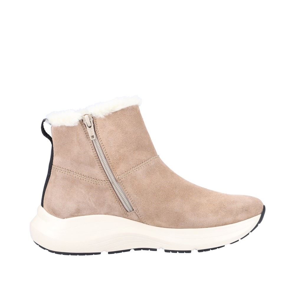 Rieker R-Evolution Damen Stiefelette Rauleder TEX- Membran beige S22 42170-64 