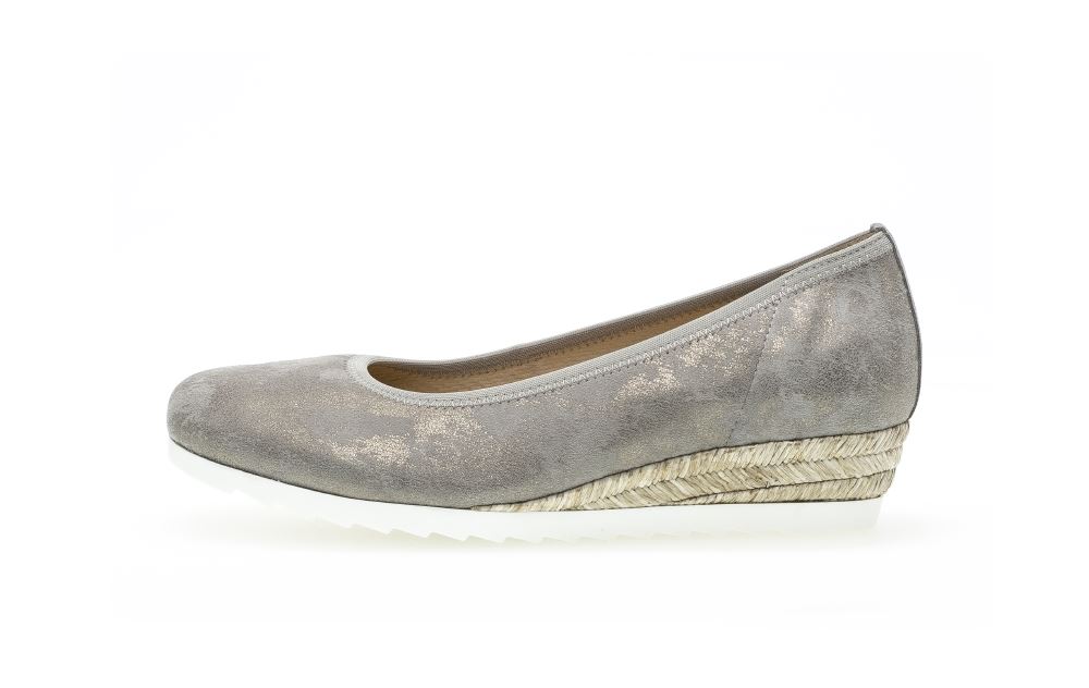 Gabor Pumps Keillabsatz beige 22.641.93 
