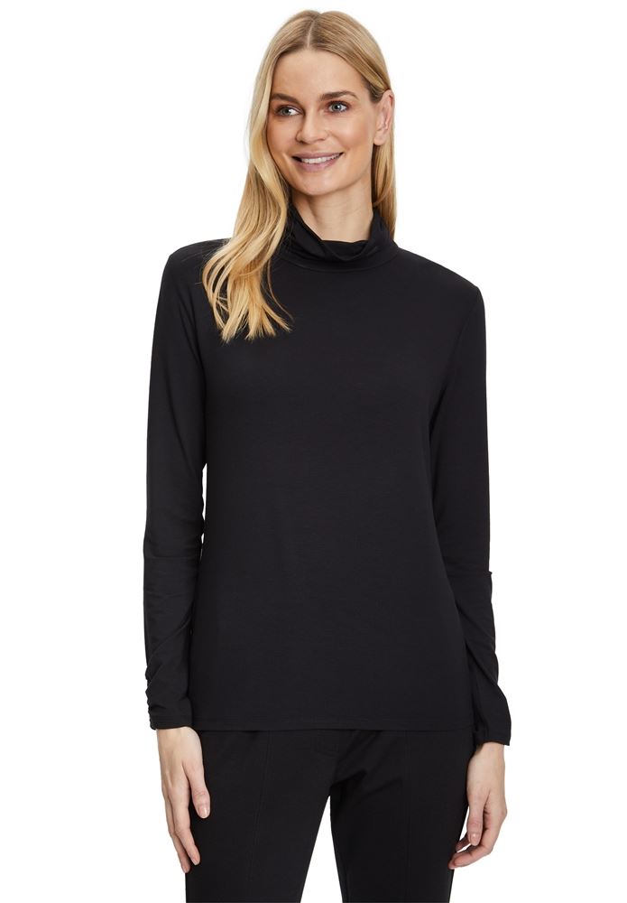 Betty Barclay Rollkragenshirt schwarz S22 24871009 