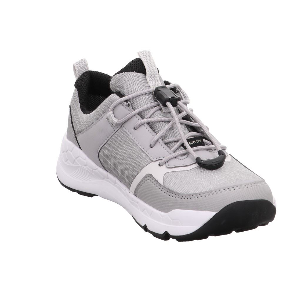 SUPERFIT FREE RIDE Sneaker Hellgrau Schwarz Gore-Tex Membran wasserdicht 1-000550-2500 34 | hellgrau/sz | 