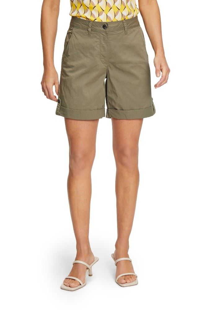Betty Barclay Shorts Kurze Hose seitliche Eingrifftaschen grün 65351200 