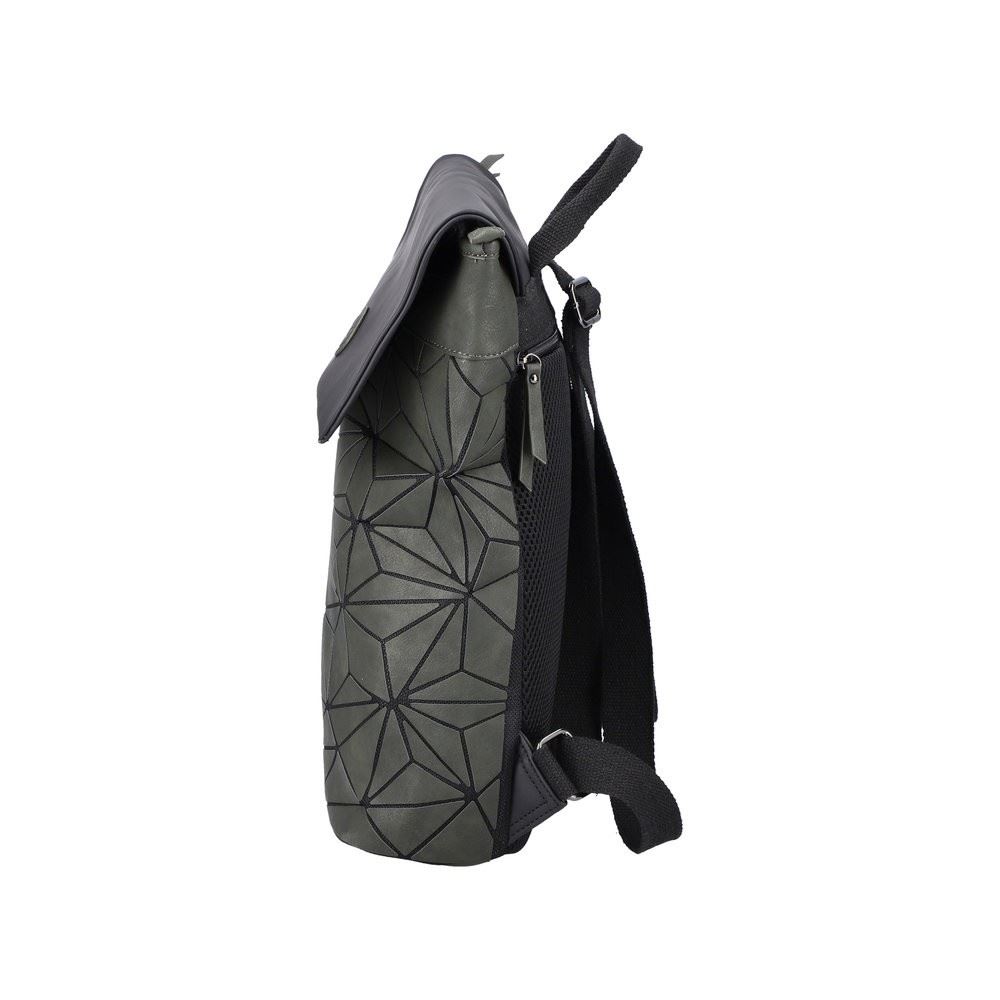 Rieker Rucksack durchbrochenes Kunstoff- Obermaterial  grün S22 H1391-54 