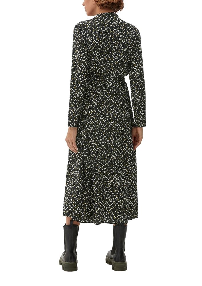 s. Oliver Blusenkleid in Midi-Länge S22 2120705 