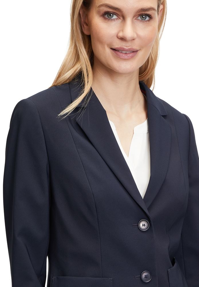 Betty Barclay Blazer dunkelblau Reverskragen S21 43441080 