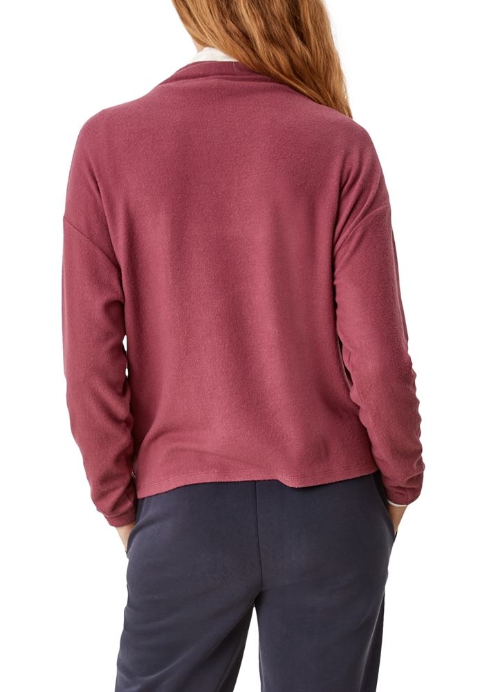 s.Oliver Langarmshirt Turtelneck rot S21 2107156 M | 49W8 Bordeaux M | 