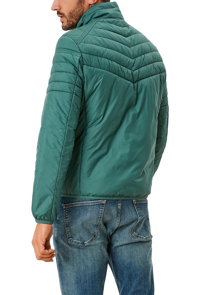 s.Oliver Herren Jacke 3M Thinsulate Wattierung grün S12   2109219 L | 7952 khaki/oliv | 