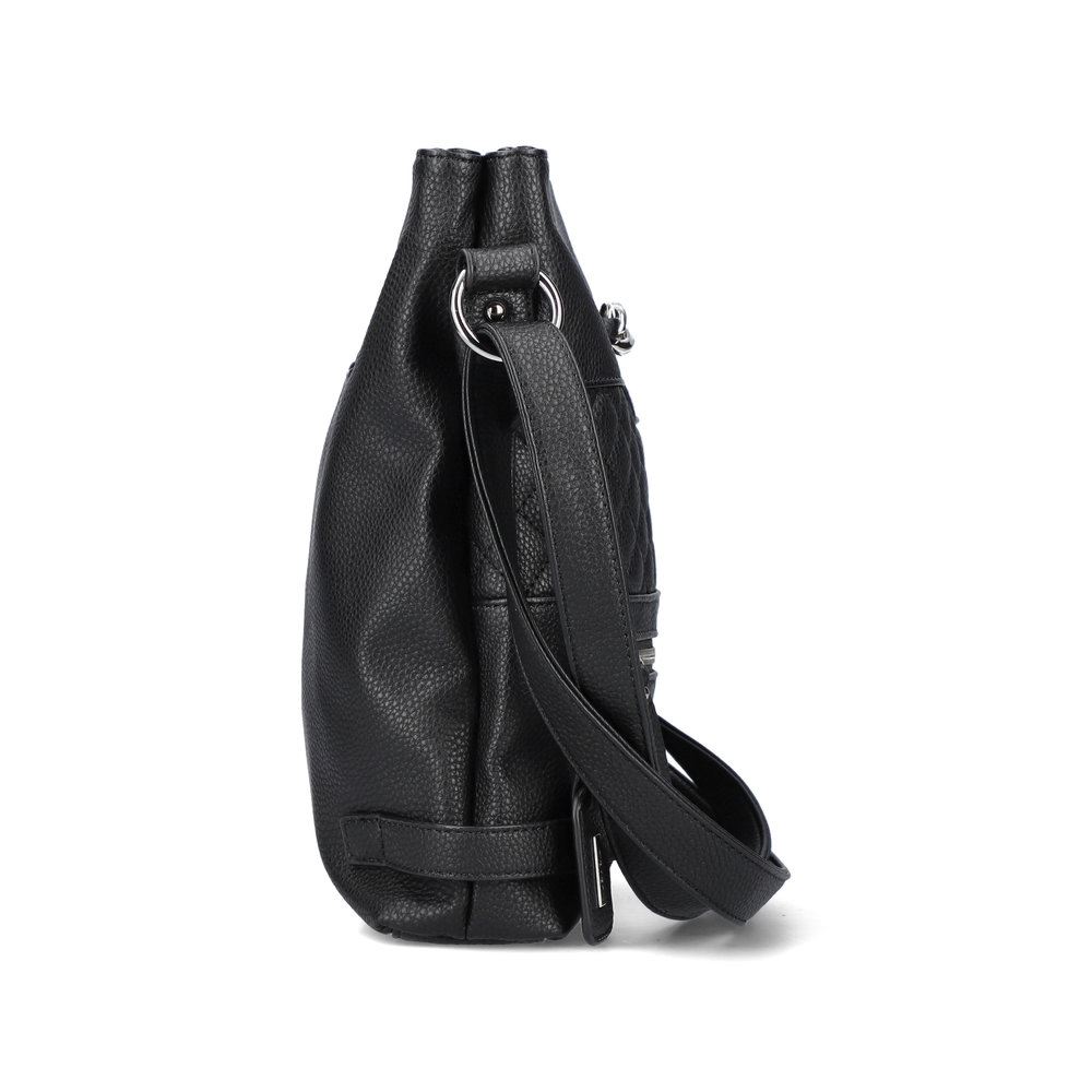 Rieker Damen Handtasche Umhängetasche Steppung schwarz S13 H1072-01 