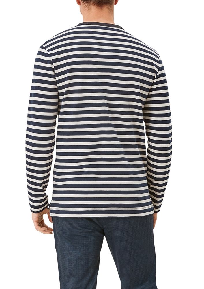 s.Oliver Longsleeve in Streifenoptik navy 2109628 