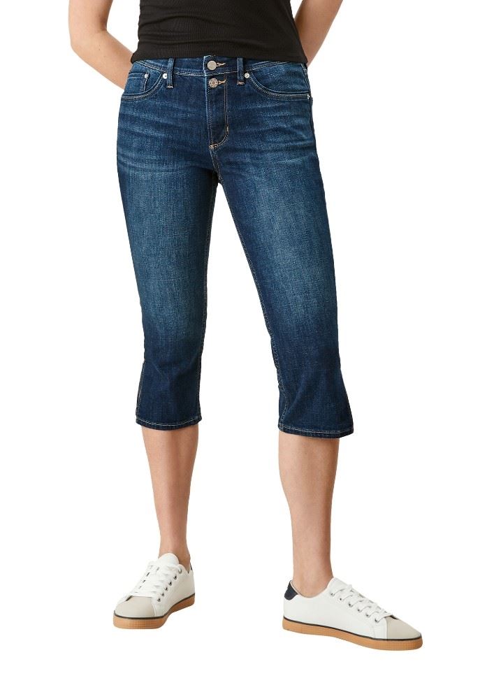 s.Oliver Capri Jeans verschiedene Waschungen 2114259 32 | 58Z4 dark blue | 