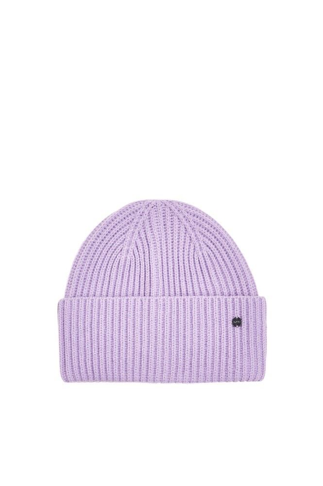 ESPRIT unifarbene Mütze Wolle grün, blau, lila, rot, pink, gelb S22 072EA1P302 FB | E765 DUSTY YELL | 