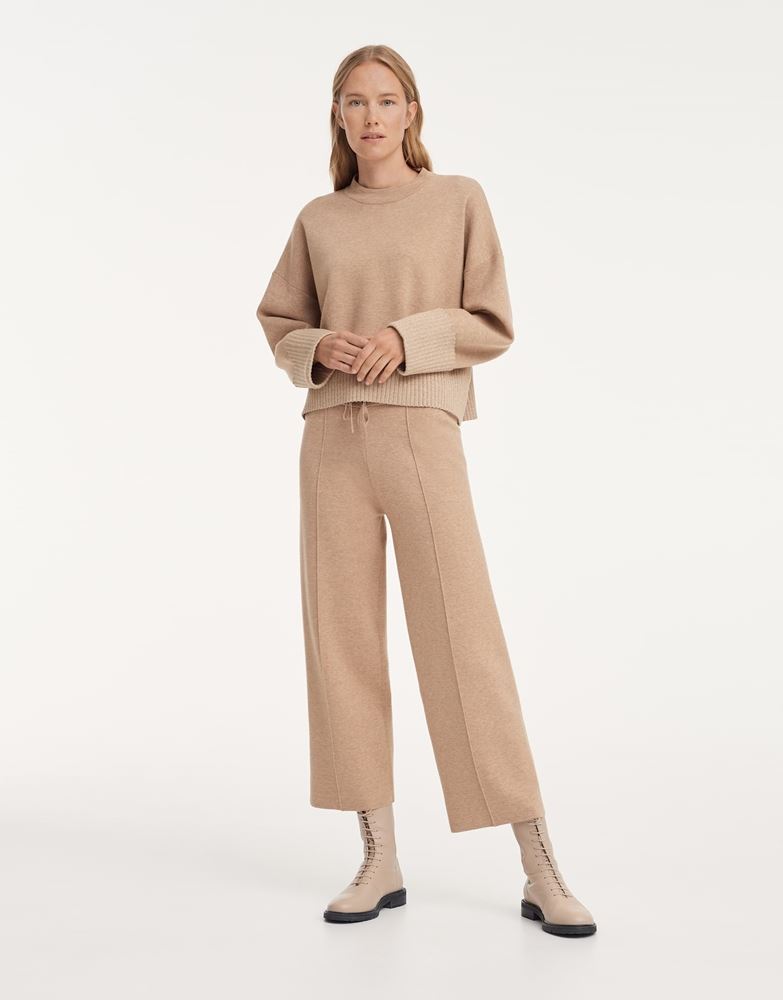 OPUS Strickpullover Potu beige S21 248074873 