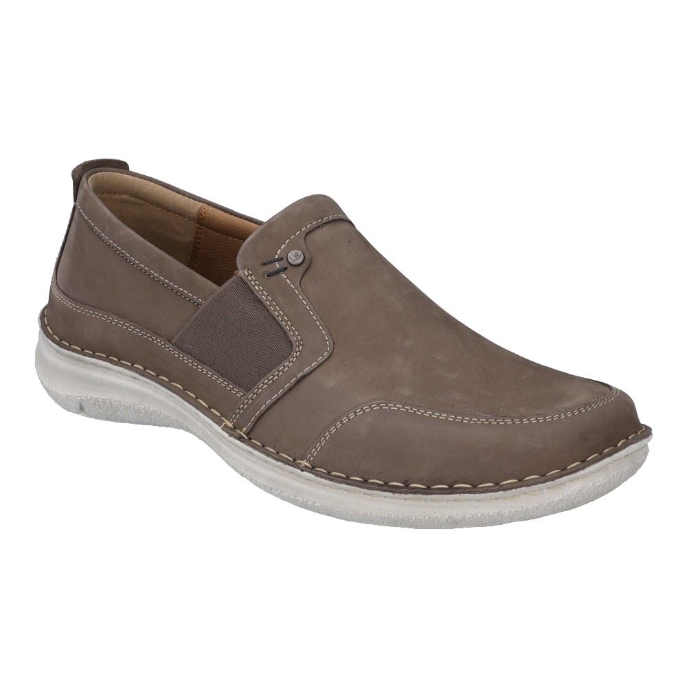 JOSEF SEIBEL Anvers 71 Herren Slipper Leder braun S12 43671 45 | 260 vulcano | 