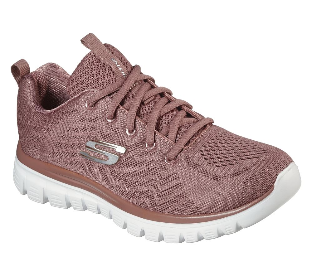 Skechers GRACEFUL GET CONNECTED MVE Damen Sneaker violett  S12  12615 