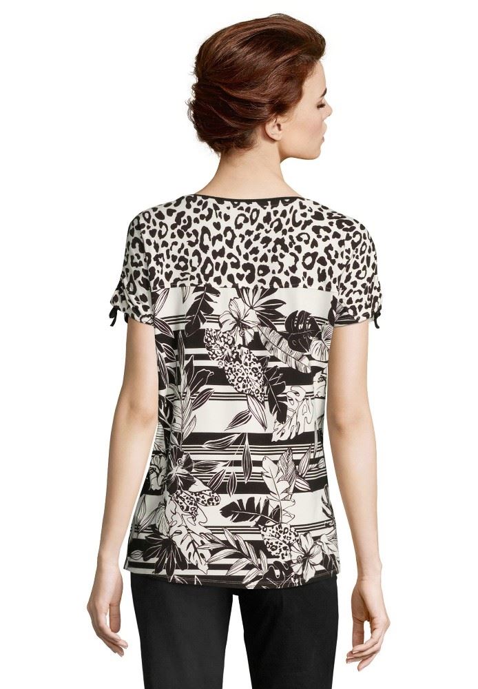 Betty Barclay T - Shirt schwarz weiß 47070733 40 | 9810 Black/Whit | 
