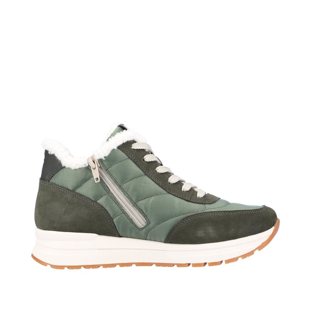 Rieker EVOLUTION Damen Schürschuh TEX- Membran Komfortweite grün  S22 40861-54 