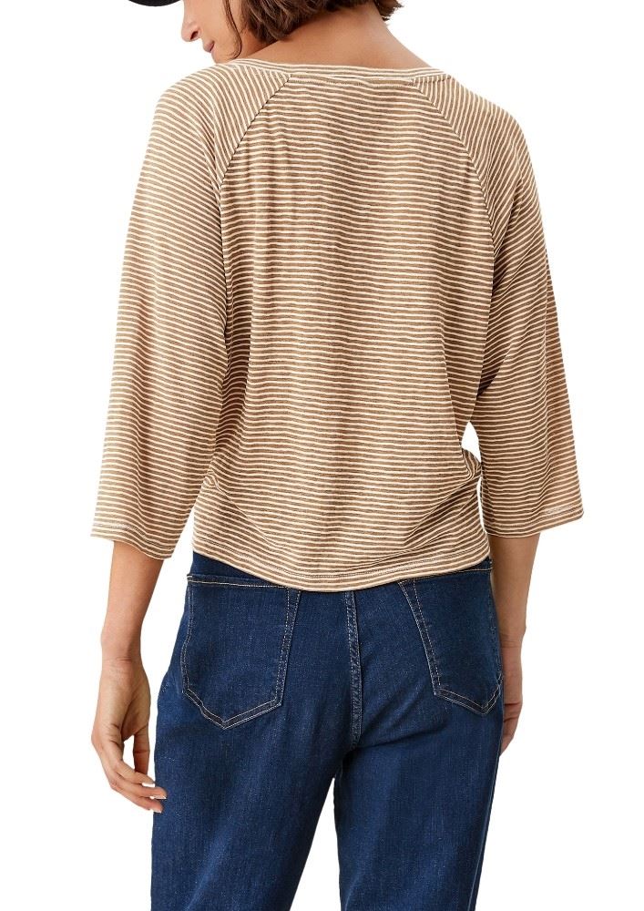 s.Oliver Shirt 3/4 Arm gestreift 2111784 