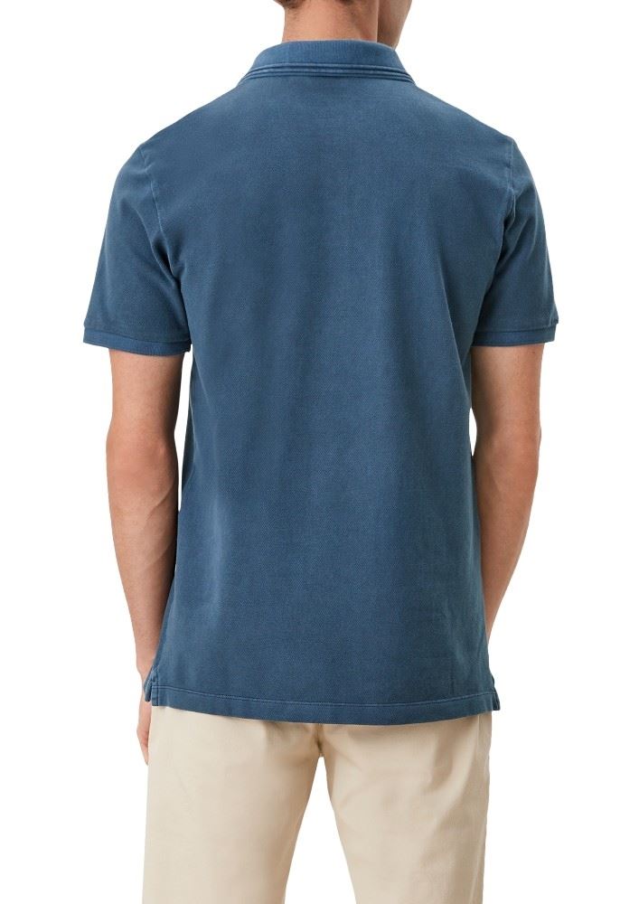 s.Oliver Poloshirt mit Wascheffekt 2113345 