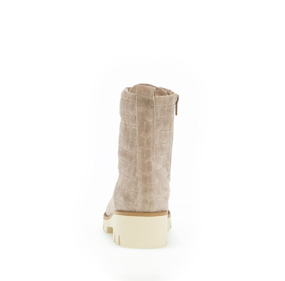 Gabor Schnürstiefelette beige S21 72.776.82 